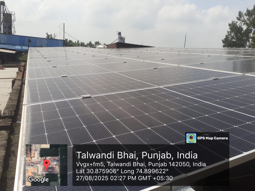 Commercial Solar Installation Talwandi Bhai